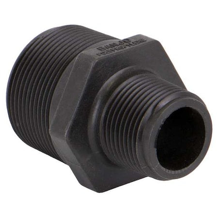 Banjo RN150-100 - Reducing Nipple, Polypropylene, 1-1/2" x 1", Schedule 80, 300 psi Max Pressure