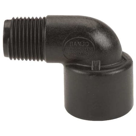 Banjo SL050-90 - 90 Degree Street Elbow, Polypropylene, 1/2", Schedule 80, 300 psi Max Pressure
