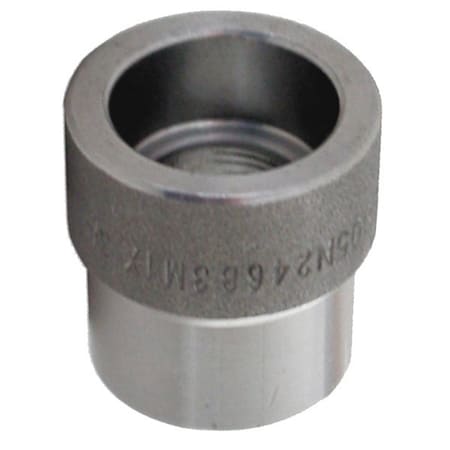 1MNZ4 - Reducer Reducer, 1/2" x 1/4" Pipe, Socket Weld, Black Forged Steel, Class 3000