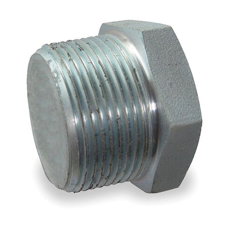1MPN1 - 1-1/2" MNPT Galvanized Hex Head Plug