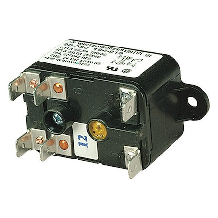 White-Rodgers 90 380S1 - Magnetic Relay, Coil Volts 24, Switch Type SPNO/SPNC, 2 2/3 in D