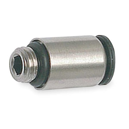 Legris 3175 10 14 - Push-Fit Fitting, 10mm Tube Size, Brass, Silver, 10 PK