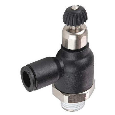 Legris 7065 56 11 - Flow Cntrl Regulator, Comp, 1/4", 1/8"P, MNPT