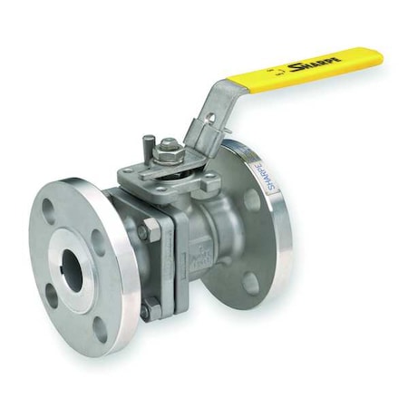Sharpe Valves 4351004700 - 2" Flanged Stainless Steel Ball Valve Inline