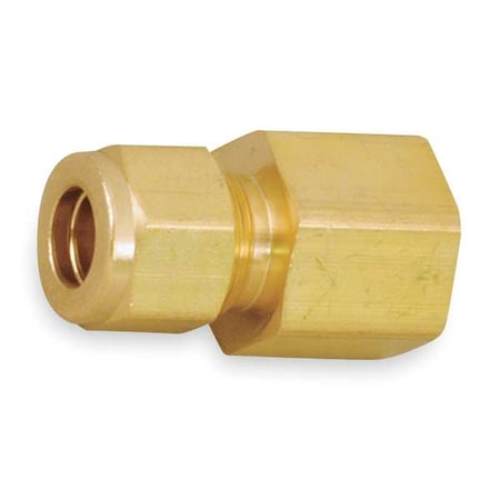 Parker 8FSC8N-B - Straight,Brass,Comp.1/2in,FNPT1/2in