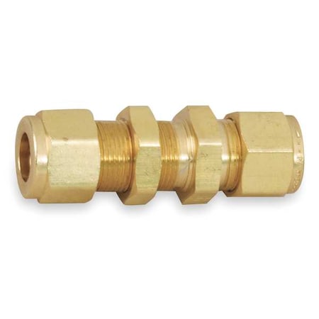 Parker 4BC4-B - Union, Brass, Comp. 1/4 in, Comp. 3/8 in