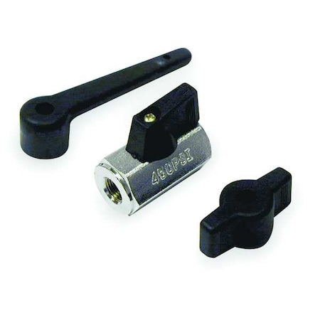 N/A 1PZB1 - 1/2" FNPT Brass Ball Valve Inline