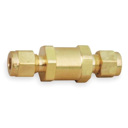 Parker 4Z-C4L-10-BN-B - 1/4" CPI(R) Brass Instrumentation Check Valve