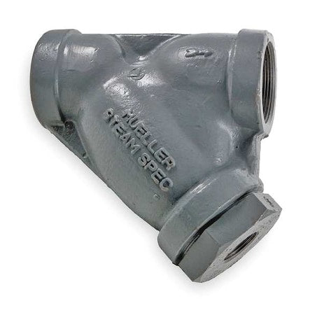 Mueller Steam Specialty 3/8 581 SS Screwed end - Y Strainer, 3/8" Pipe, FNPT x FNPT, Cast Stainless Steel