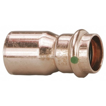 Viega 78077 - Strt,Copper,Press-fit3/4in,FTG1/2in