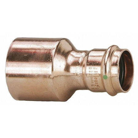 Viega 20783 - Strt, Copper, Press-fit 4 in, FTG 3 in