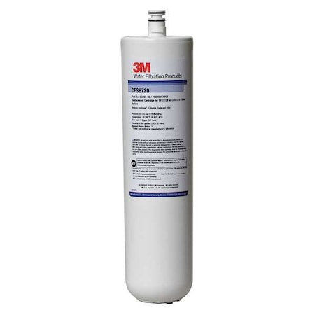 3M Filtration CFS8720 - Quick Connect Filter, 1.5 gpm, 5 Micron, 3-3/4" O.D., 18 in H