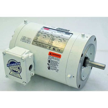 Dayton 1TTA3BG - Washdown Motor,3 Ph,TENV,3/4 HP,3500 rpm