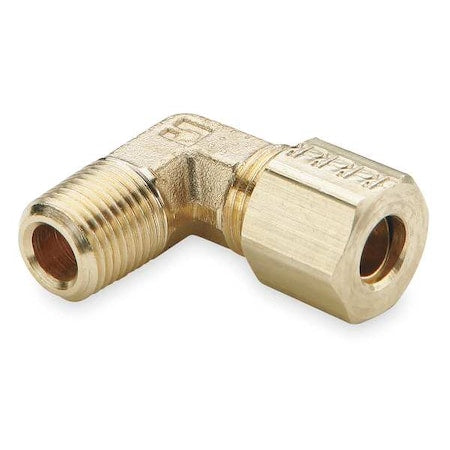 Parker 169C-12-8 - 3/4" Compression x 1/2" MNPT Brass 90 Degree Elbow 10 PK