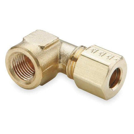 Parker 170C-6-4 - 3/8" Compression x 1/4" FNPT Brass 90 Degree Elbow 10 PK