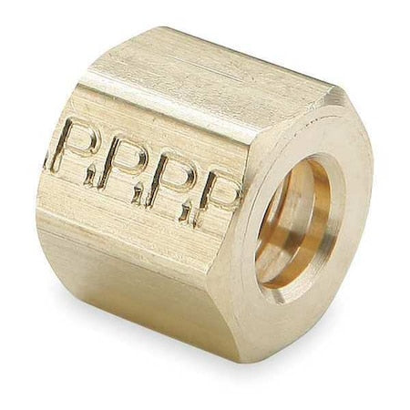 Parker 61C-3 - Nut, Brass, Compression, 3/16 in,PK10