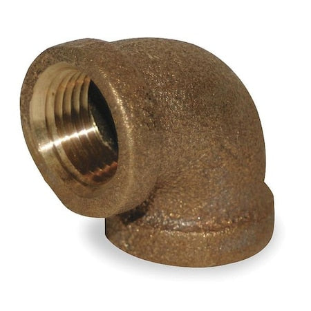 6RCU3 - 90 Degrees Elbow Red Brass 90 Degrees Elbow, 3/8 in Female NPT X 3/8 in Female NPT