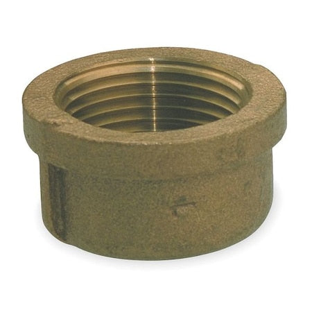 6RCY2 - Red Brass Cap, FNPT, 3/4" Pipe Size