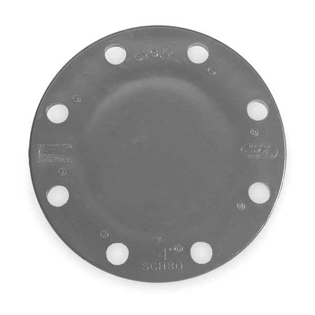 853-010 - PVC Blind Flange, Flanged, 1 in Pipe Size