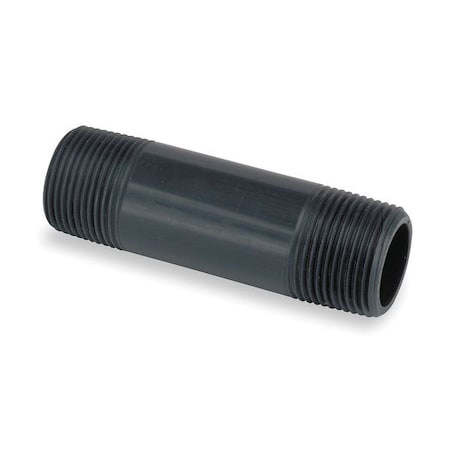 861-426 - 4" MNPT x 6" TBE PVC Pipe Nipple Sch 80