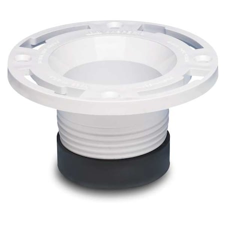 Oatey 43654 - Flange, Twist-N-Set(R), Closet, 3 In, PVC