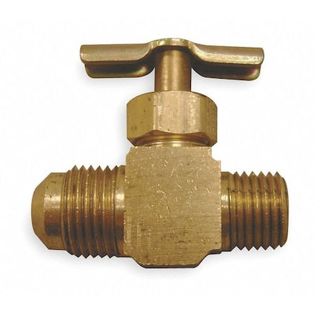 Hansen 700 - Needle Valve,Straight,Brass,1/4 x 3/8 In
