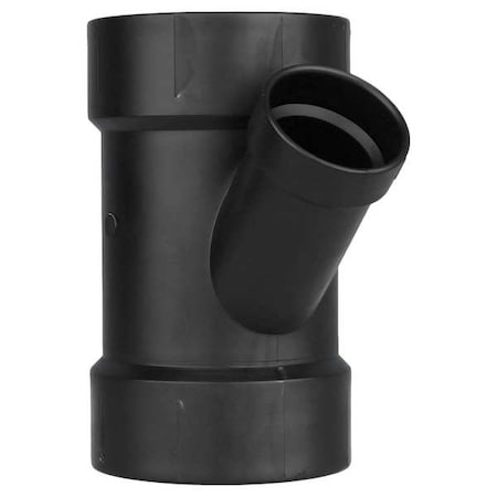 1WHW3 - ABS, Wye, 4 in , 4 in Hub, 2 in