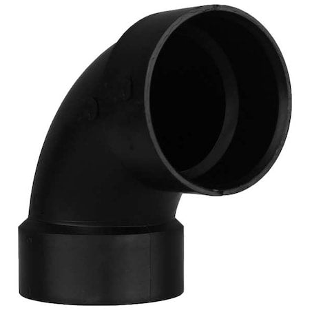 1WHZ4 - ABS, 90 Elbow, 3 in, 3 in