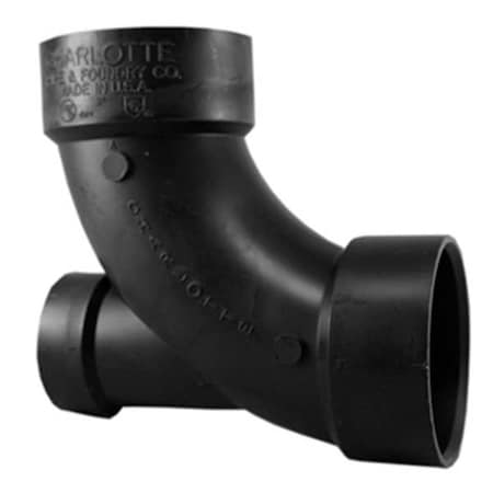 1WJG9 - 90 Long Sweep Elbow,3 In x 2 In Hub