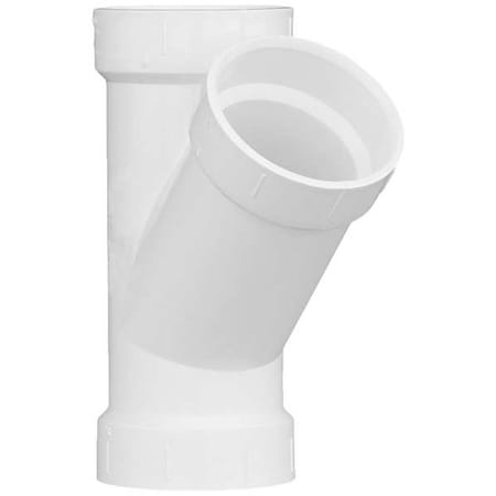 1WJU1 - PVC Wye, Hub, 2 in Pipe Size