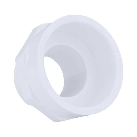 1WKG4 - PVC Male Adapter, Hub x MNPT, 1 1/2 in x 1 1/4 in Pipe Size
