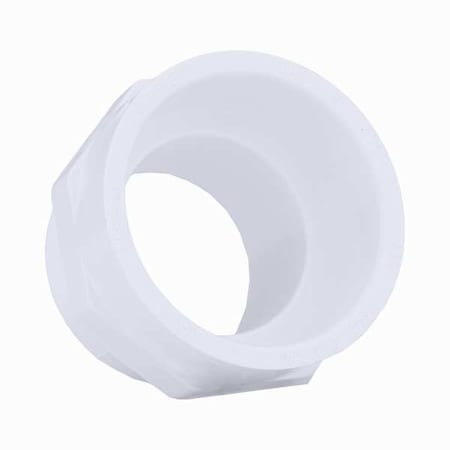 1WKG5 - PVC Male Adapter, Hub x MNPT, 1-1/2 in Pipe Size
