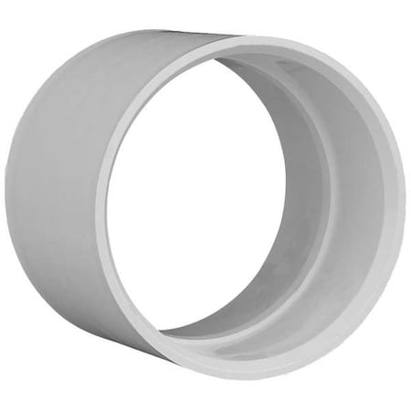 1WKH5 - PVC Coupling, Hub, 4 in Pipe Size