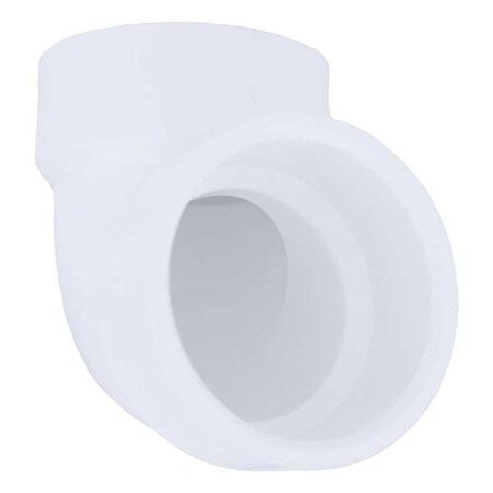 1WKT4 - PVC Elbow, 90 Degrees, Vent, Hub, 1-1/2 in Pipe Size