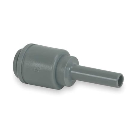 John Guest PI061210S-10PK - Push-Fit Adapter Fitting, 5/16 in Tube Size, Acetal, Gray, 10 PK