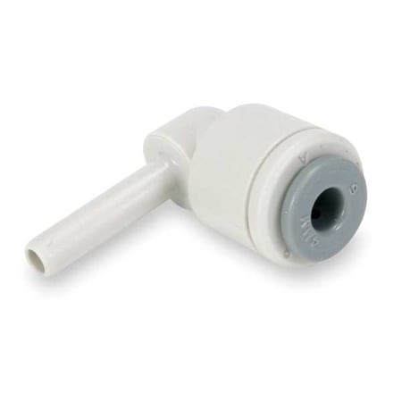 John Guest PI221212S-PK10 - Push-Fit Elbow Fitting, 3/8 in Tube Size, Acetal, Gray, 10 PK