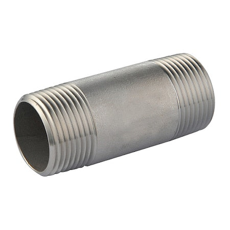 T4BNJ21 - 2-1/2" MNPT x 6 ft. TBE 304 Stainless Steel Pipe Sch 40