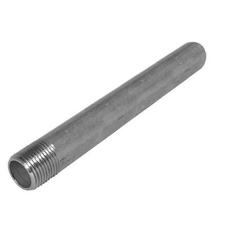 T6WNK1 - 3" MNPT x 2-1/2" TOE Stainless Steel Pipe Nipple Sch 40