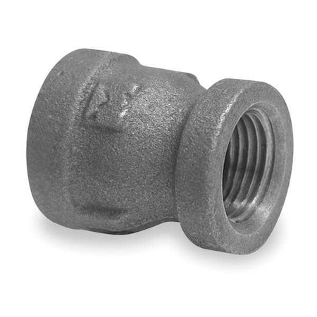 1XKT7 - Reducer Coupling Reducer, 1-1/4" x 3/4" Pipe, FNPT, Malleable Iron, Class 300