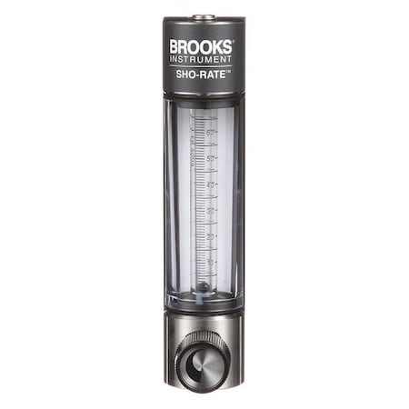 Brooks 1250AR6051MRSVV - Flowmeter,Flow Range at CCM of Air 0-2580