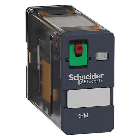 Schneider Electric RPM11B7 - Plug-In, General Purpose Relay, Square, 15 A, 5 Pins, Quick Connect