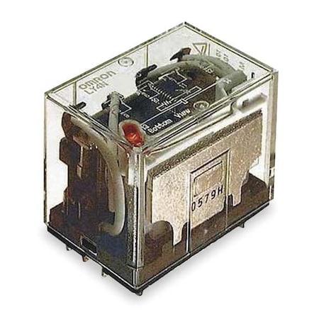 Omron LY4N-DC12 - Plug-In, General Purpose Relay, Square, 10 A, 14 Pins, Quick Connect