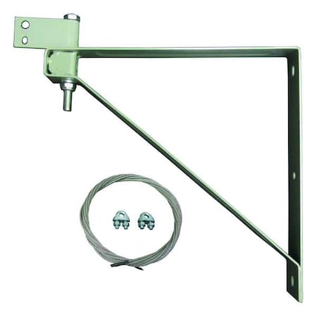 Dayton 1ZCP6 - Mounting Bracket For Dayton Yoke-Mount Air Circulator Heads Up To 30 in, 2 in W x 14-1/2 in H, Steel