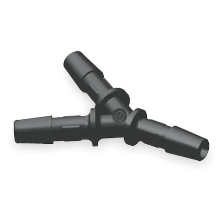Eldon James Y0-4BN - Wye, Nylon, Barbed1/4in,PK10