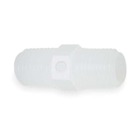 N2HDPE - Nipple,Threaded Hex,Poly,1/8 In NPT,PK10