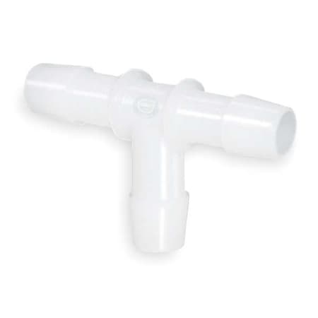 Eldon James T0-4NK - Tee,PVDF,Barbed1/4in,PK5