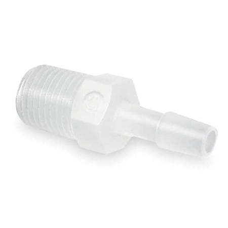Eldon James A8-10HDPE - Strt,HDPE,Barbed5/8",MNPT1/2",PK10