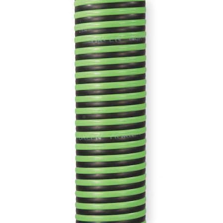 Continental 20450178 - 1-1/4" ID x 100 ft Rubber Discharge & Suction Hose BK/GN