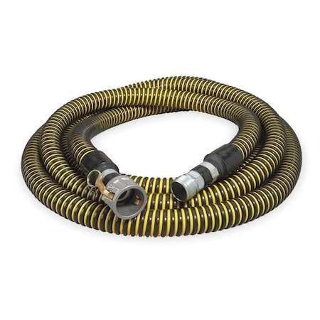 1ZNB5 - 2" ID x 20 ft PE Discharge & Suction Hose BK/YL