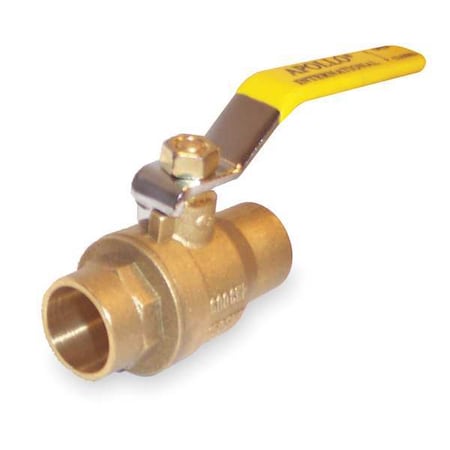 Apollo Valves 94A20001 - Manual 2-Way Ball Valve,Sweat,Brass